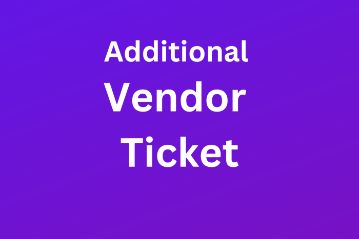 Hereford HS Additional Vendor Ticket