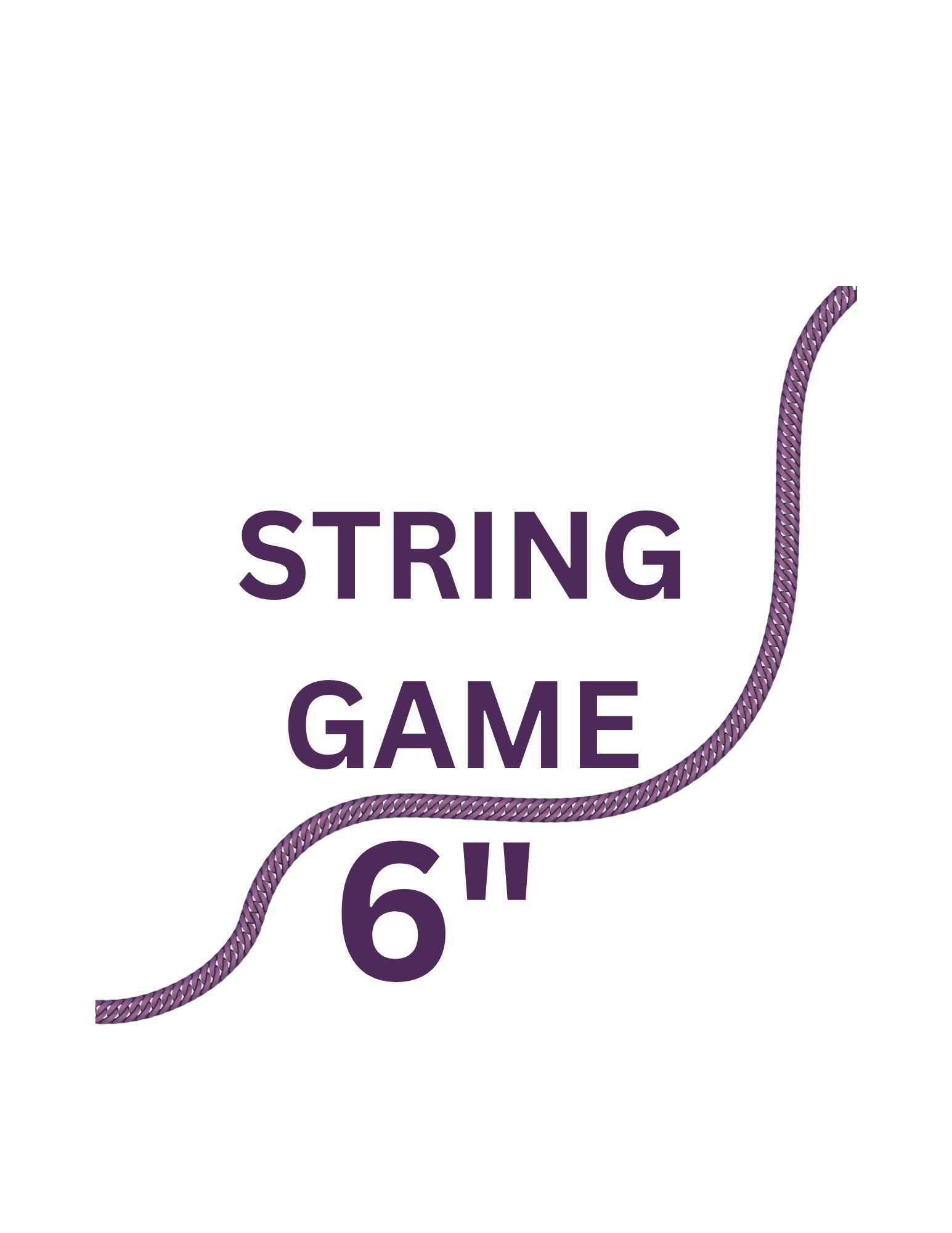 Golf String Game 6"